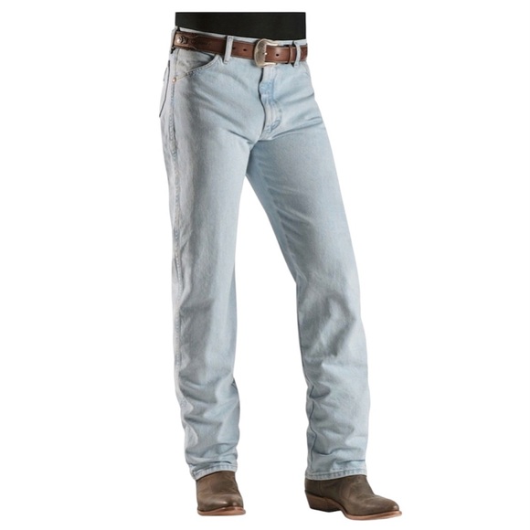 Wrangler Other - Wrangler Men's 13MWZGH Jeans 30/32 Cowboy Cut Original Fit Light Wash